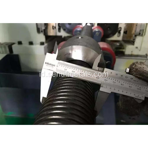 memberi makan mesin rolling benang knurling spline mesin